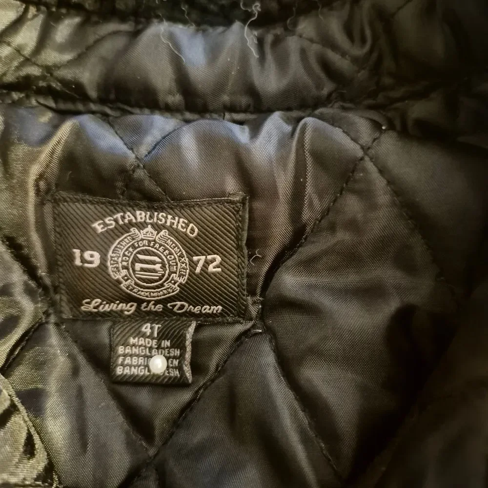 Buffalo David Bitton-Living The Dream 4T Black & Red Flannel Jacket